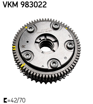 SKF Bordáskerék, vezérműtengely VKM983022_SKF